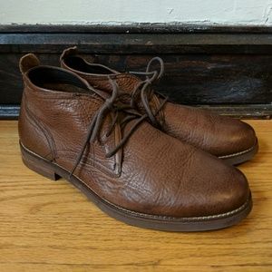Cole Haan brown leather chukka